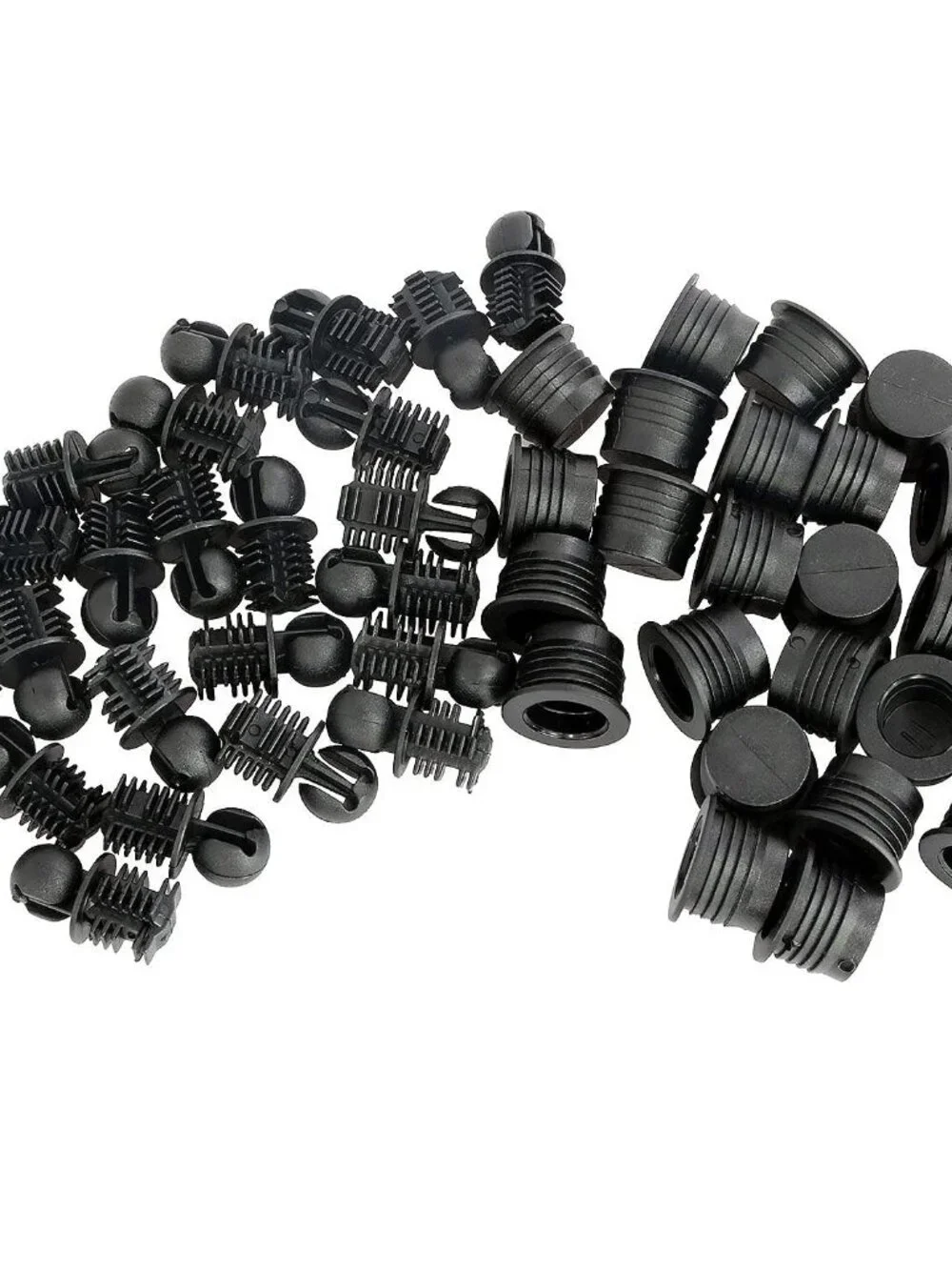 Speaker Grill Guide 24Pairs Black Plastic Ball and Socket Type Grill Guides Pegs